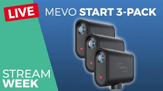 🔴 A 3-camera livestreaming kit in the palm of your hand - LIVE DEMO Mevo Start 3-Pack // STREAM WEEK