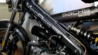 Мото wov1 -  Зимние забавы с Sachs MadAss 125