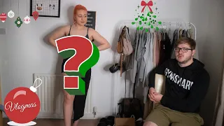 Boyfriend rates my CHRISTMAS outfits! || PLT haul UK size 10/12 || Vlogmas day 10