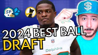 Hero RB Draft With Tilt And SICK Values | 2024 Best Ball Draft #74 + 75