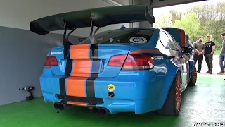 G-Power Supercharged BMW M3 E92 AMAZING BOV Whistle & Sounds!