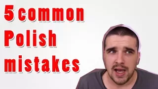 5 common mistakes in Polish language