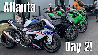 Atlanta Day 2: 2016 ZX10R vs 2017 ZX10RR vs Gen 2 Busa vs 2013 S1000RR vs 2020 BMW S1000RR and more!