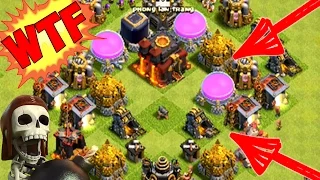 ШОК! ДИСБАЛАНСЕР ТХ 10 С ОДНОЙ ПУШКОЙ 1 ЛВЛ! Clash of Clans