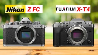 Nikon Z FC Vs Fujifilm XT4