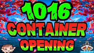 Wir öffnen 1016 CONTAINER/SUPERCONTAINER 😱😱😱 "Container opening"⚓️ in World of Warships 🚢