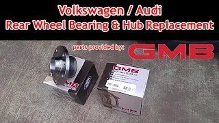 Volkswagen /Audi Rear Wheel Bearing & Hub Replaced - 05 - 18 Jetta, Golf, Passat, 06 - 13 A3, Q3, TT
