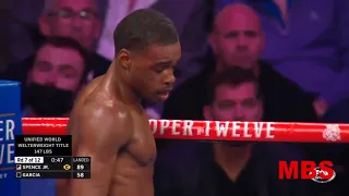 errol spence jr vs danny garcia full fight replay