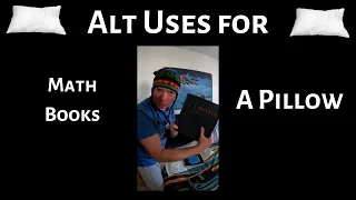 Alt Uses for Math Books: A Pillow #shorts