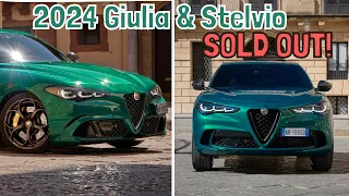 2024 Alfa Romeo Giulia and Stelvio Quadrifoglio 100th Anniversary Models Sold Out Globally