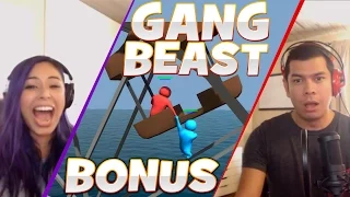 "WORST IDEA EVER" Gang Beast - Bonus Rematch - Husband vs Wife