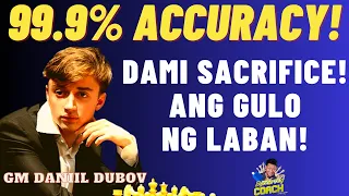 HANEP NA LABAN! 99.9% parang Safeguard! Daming SACRIFICES! Dubov vs Nepo! Levitov Chess Week 2023