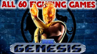 All 60 Fighting Games Sega Genesis / Mega Drive