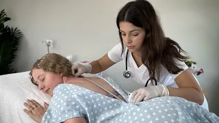 Annual Physical Exam | Unintentional Style Real Person ASMR | Head, Shoulders, Back Assessments