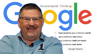Gary Anderson Answers the Web's Most Searched Questions | Autocomplete Challenge