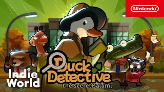 Duck Detective: The Secret Salami – Release Date Trailer – Nintendo Switch