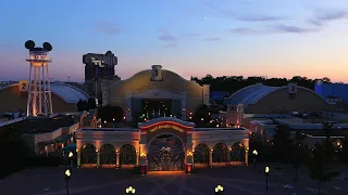 Front Lot Nighttime HQ Full Music Loop | Disneyland Paris