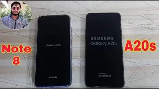 Redmi Note 8 vs Galaxy A20s Speed Test Comparison?