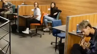 PRANK - PLAYING THE GUITAR IN LIBRARY | AKSTAR