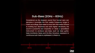 Sub Bass Frequency