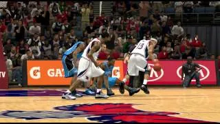 NBA 2K14 - ankle breaking two people.