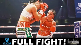 KIM CLAVEL vs. YESENIA GOMEZ | FULL FIGHT | BOXING WORLD WEEKLY