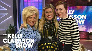 'Long Island Medium' Theresa Caputo Gives Kelly Clarkson & Her Stylist An Emotional Psychic Reading