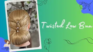 “Twist and Tuck: A Low Bun Tutorial”🇵🇰🇺🇸