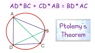 29) Ptolemy's Theorem (proof)