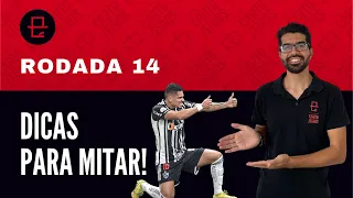 DICAS CARTOLA FC 2023 | RODADA 14: SÓ TEM JOGO CASCUDO!
