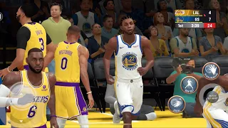 NBA 2k23 Arcade Edition - Los Angeles Lakers Vs Golden State Warriors - Highlight Reel