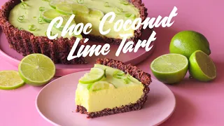 Coconut, Chocolate & Lime Pie- The Scran Line