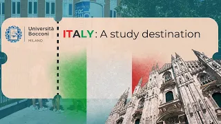 Italy: A study destination