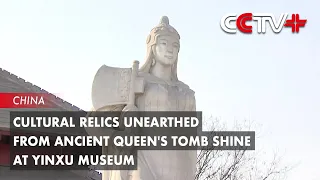 Cultural Relics Unearthed from Ancient Queen's Tomb Shine at Yinxu Museum