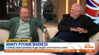 John Cleese and Eric Idle on Sunrise for upcoming comedy tour