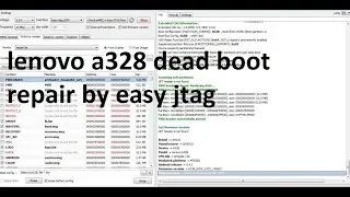 lenovo a328 dead boot repair by easy jtag