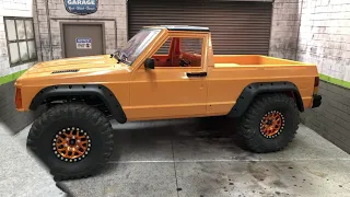 INJORA JEEP CHEROKEE PICKUP Body Build for SCX 10.2