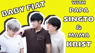 Cute moments of Papa Singto Mama Krist with Baby Fiat because it's too precious ครอบครัวตัวP (pt.1)