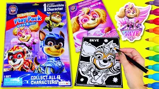 Paw Patrol The Mighty Movie Surprise Activity with Skye
