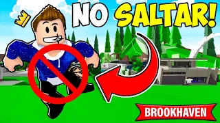 SI SALTO SE ACABA EL VÍDEO en BROOKHAVEN! 🤣🏡 - Roblox YoSoyLoki