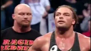 WWF No Mercy 2001: Stone Cold Steve Austin vs Rob Van Dam vs Kurt Angle Promo