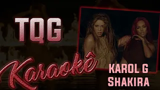 KAROL G, Shakira - TQG - Karaoke Version ( Instrumental )