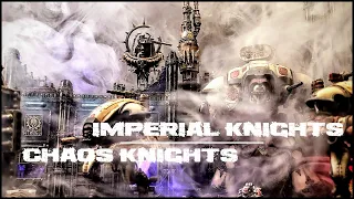 Imperial Knights vs Chaos Knights  || 2000 Point Warhammer 40,000: 10th Edition Live Battle Report