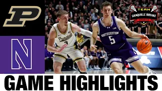 #2 Purdue vs Northwestern Highlights | NCAA Men's Basketball | 2024 College Basketball