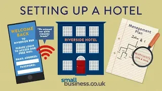 How to set up a small hotel business
