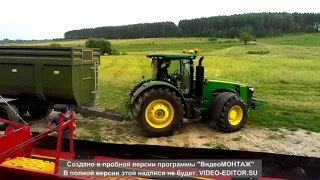 JOHN DEERE NEW HOLAND обмолот ріпаку