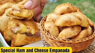 Special Ham and Cheese Empanada | Empanada recipe| ❗️empanada pangnegosyo‼️| Bake N Roll