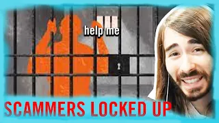 Jim Browning getting scammers ARRESTED (ALL 4 PARTS) │ Moistcr1tikal reacts