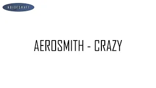 Aerosmith - Crazy Drum Score