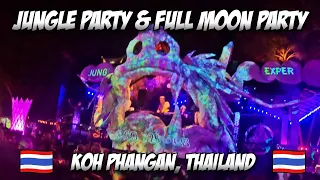 Full Moon Party Fun and Jungle Party Adventures in Koh Phangan's Party Scene! | Fights, Food & Party